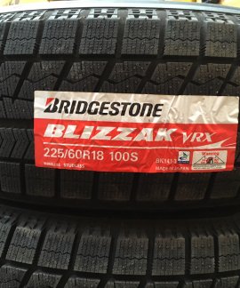 Шины Bridgestone Blizzak VRX