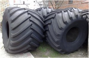 Appearance of wide profile low pressure tires