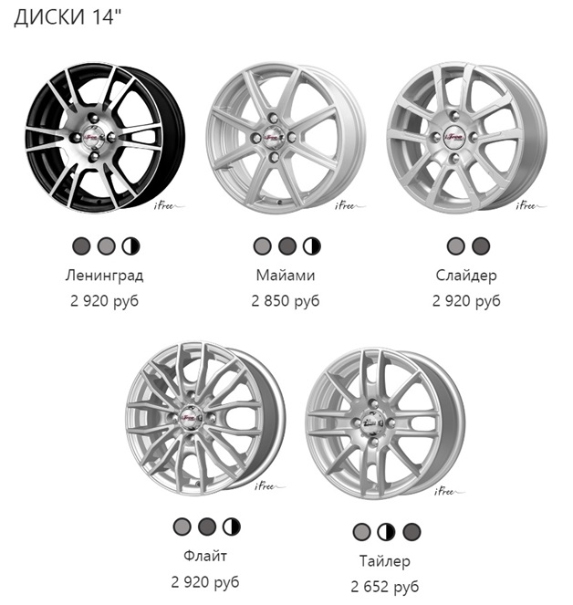 Диски iFree: обзор, модели, размеры, отзывы