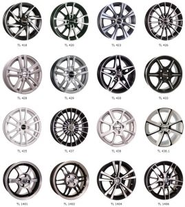 Популярные модели колес Tech Line на 14"